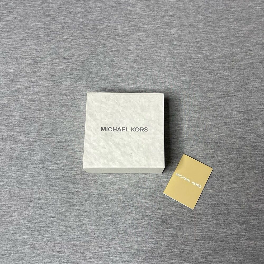 Michael Kors 4.5” x 4.5” Jewelry Gift Box 2 PCS. Set